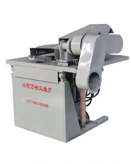 萬(wàn)峰牌中頻爐感應(yīng)爐，熔銅爐 GWJT-2T-1000KW的特點(diǎn)：（洛陽(yáng)萬(wàn)峰工業(yè)爐）